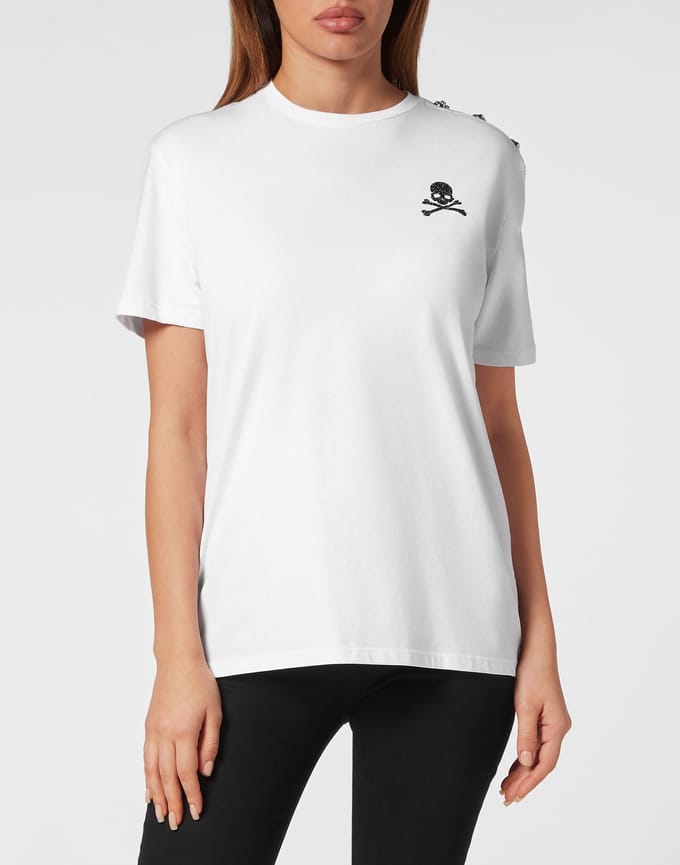 T-Shirt Man Pasvorm Skull&Bones