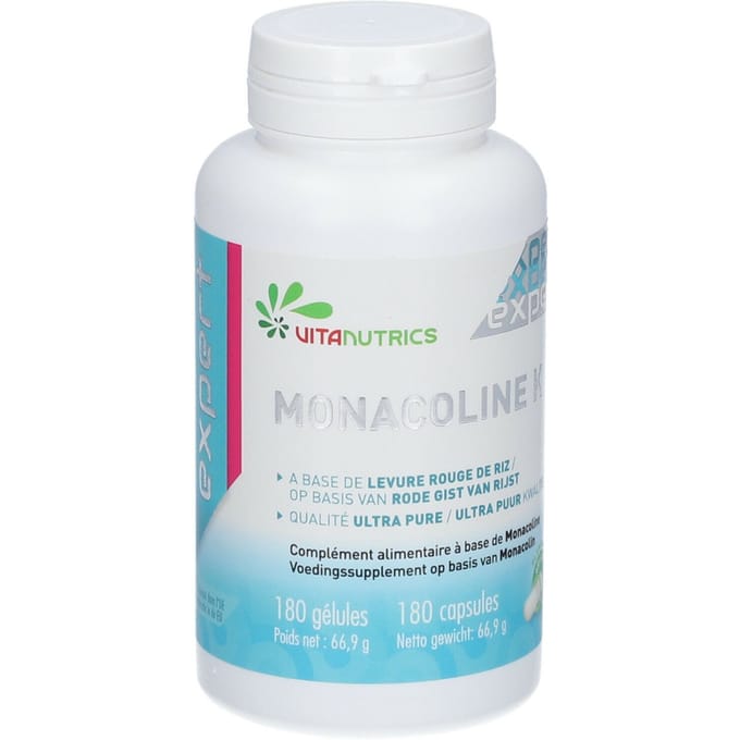 Vitanutrics Monacoline K 180 Capsules