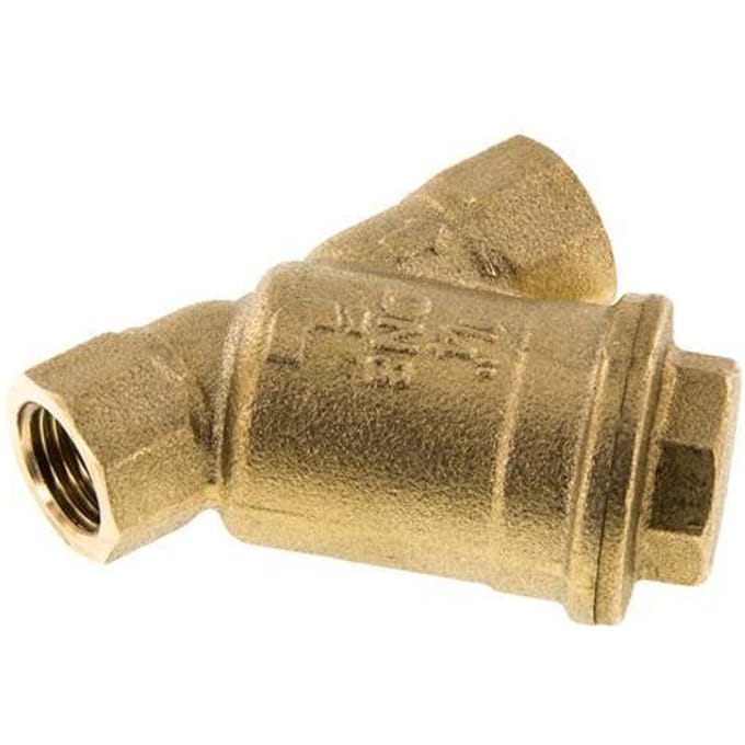 G1/4'' Y-Filter 0.2mm Messing NBR 20bar