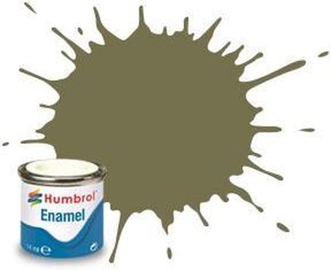 Humbrol Enamel Modellak - Nr. 226 Intrerieur Groen - 14 ml