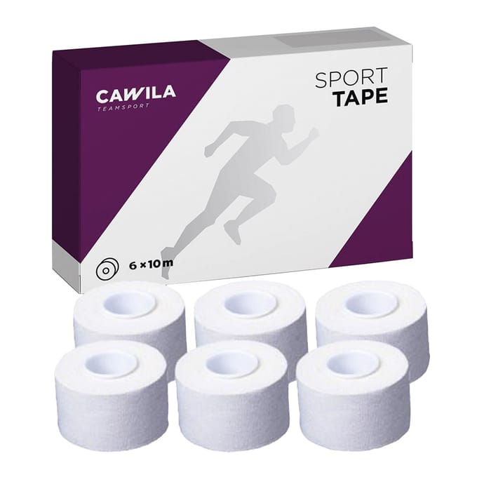 Cawila Sporttape Eco 3,8cm X 10m 6er Set Tape Wit