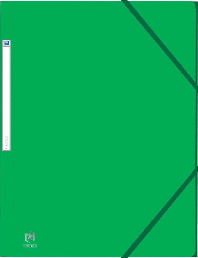 Elba Oxford Eurofolio elastomap, voor ft A4, groen