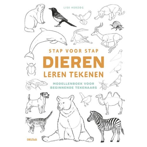Stap Voor Stap Dieren Leren Tekenen - Lise Herzog