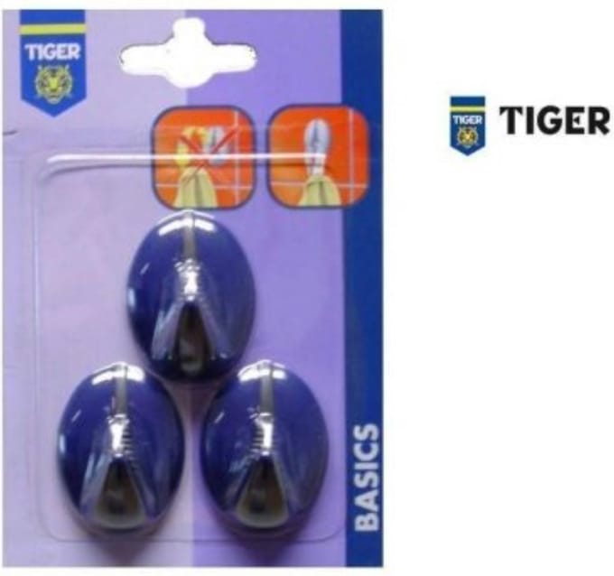 Tiger Plakhaken antslip per 3