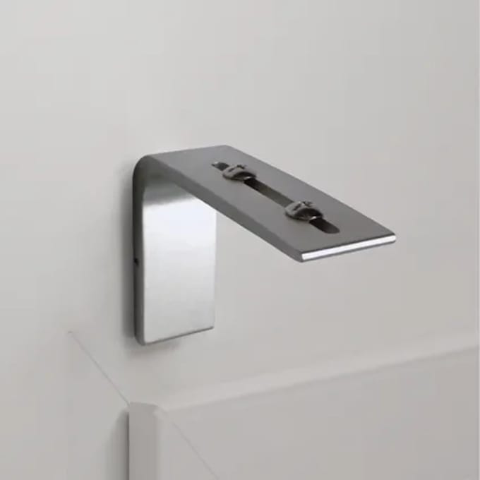Madeco U47 Vaste Muurbeugel Design Chroom 2,5-8cm