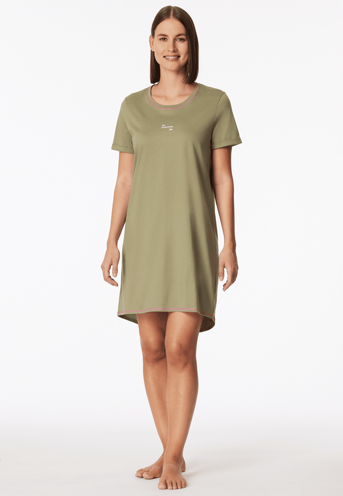 Slaapshirt met korte mouwen, linde - Casual Essentials 42