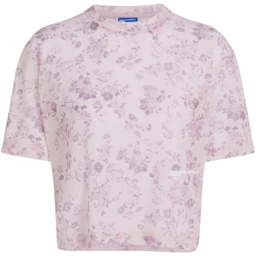 T-shirt Korte Mouw Karl Lagerfeld KLJ Mesh Aop Tee B2W17089