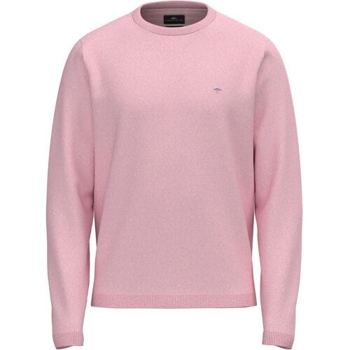 Fynch-Hatton Trui O-Neck Light Air Cotton Magnolia / male