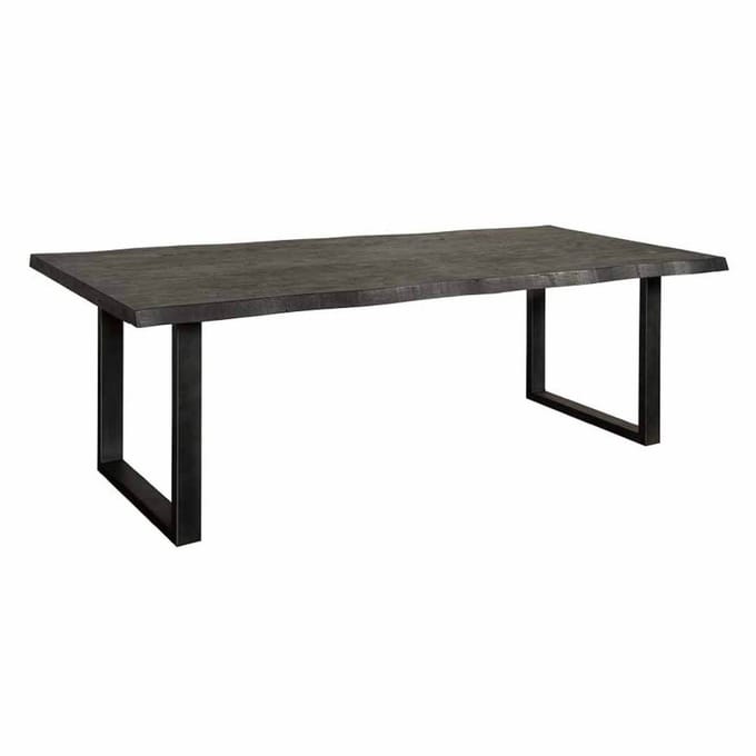 Tower Living Eettafel Ultimo - Rechthoek Zwart Hout - 260x100x78cm