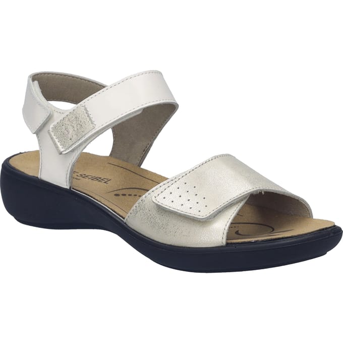 Josef Seibel Dames Sandaal Ibiza 13 - 86713-33-811Beige/Metallic - Maat 37
