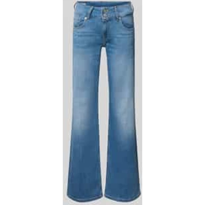 straight fit jeans van katoenmix model 'VENUS'