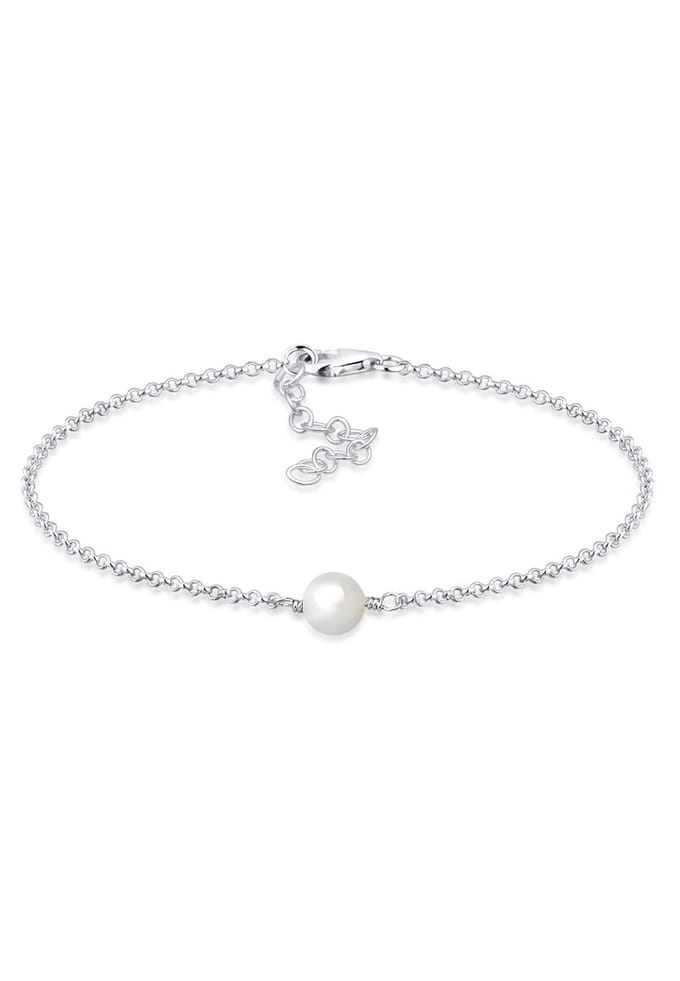Elli - Armband - Dames Elegant met Schelpkern Parel in 925 Sterling Zilver - Dames