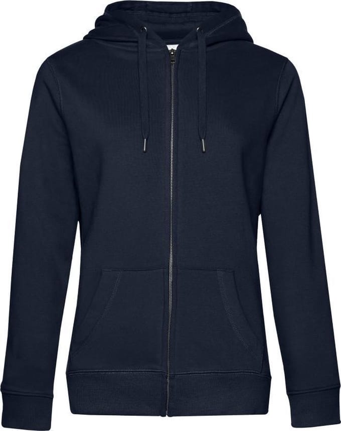 B&C Vrouwen/dames Koningin Hoodie (Marine)