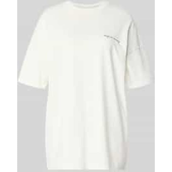 Oversized T-shirt van puur katoen