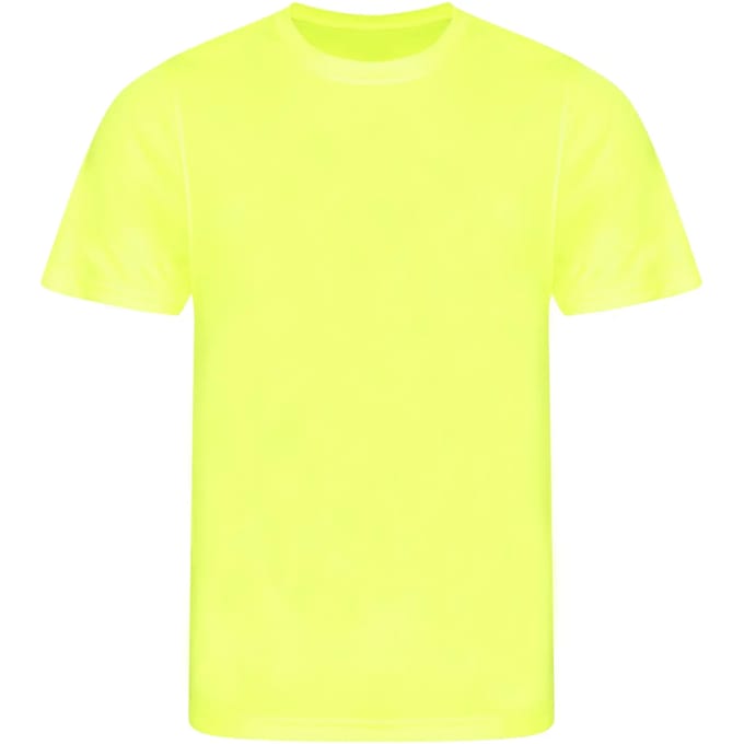 Herensportshirt 'Cool Smooth' Electric Yellow - M