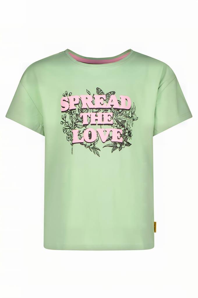 Vingino Hazel Pea Green Maat: 16 | T-Shirts Outlet | Unisex | Groen