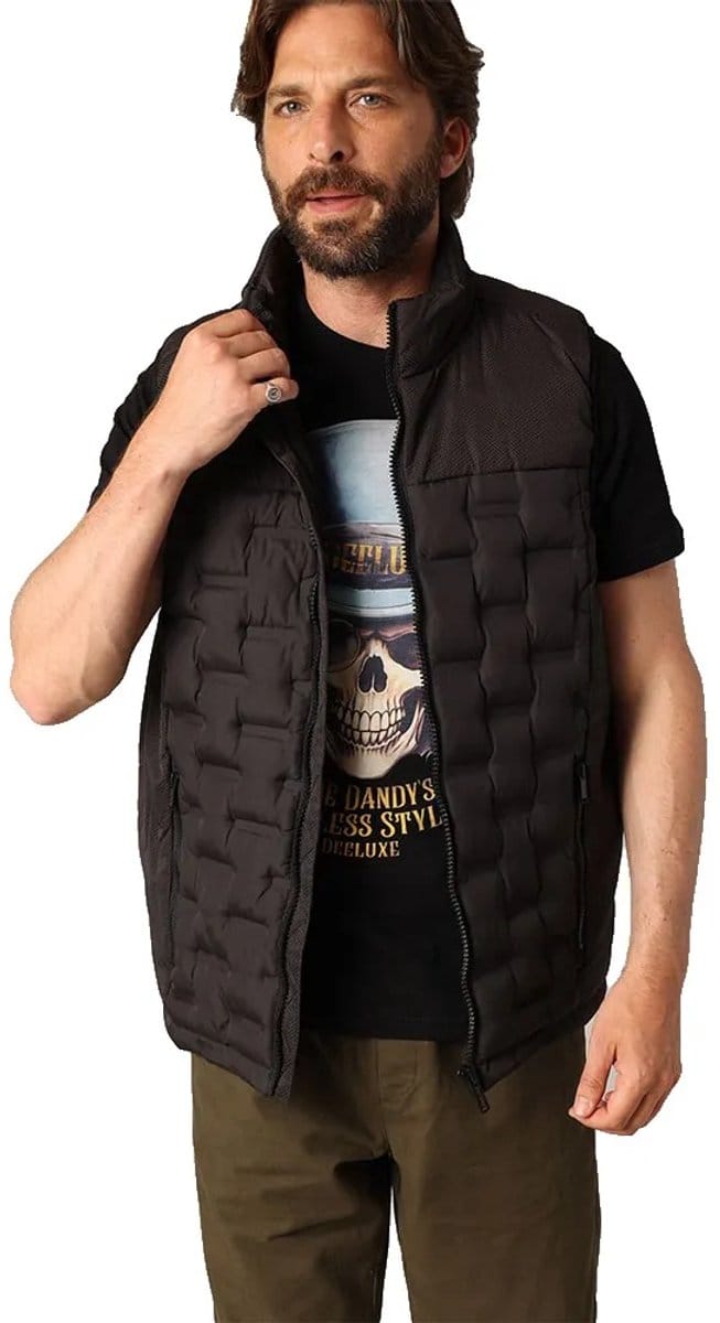 Deeluxe Nickson Vest Zwart M Man
