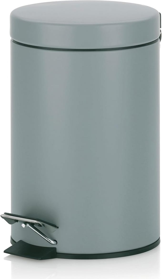 Pedalafvalemmer 3L - Metaal, Compact en Stijlvol
