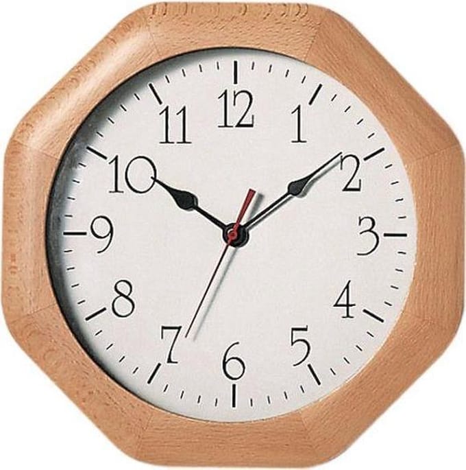 Wandklok radiogestuurd AMS - 5998/18