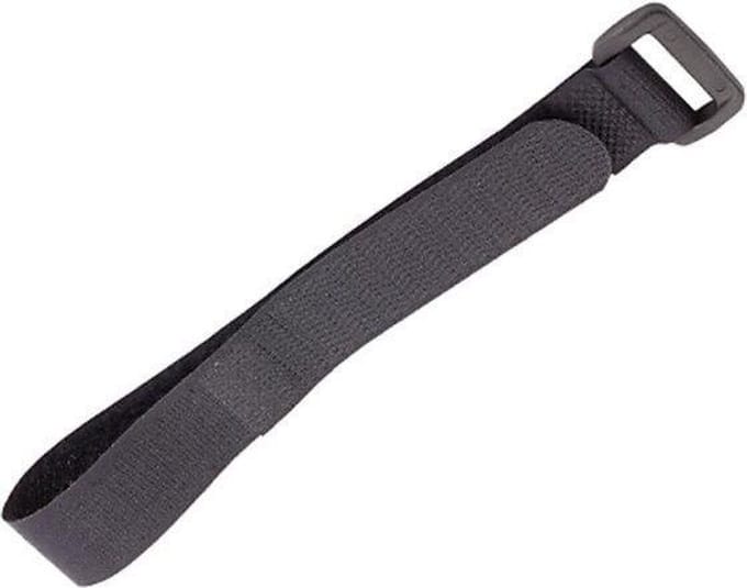 Kabelbinder met klittenband - 15cm - Zwart- 10 stuks