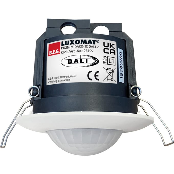Beg Pd2N Dali-2 Bewegingsdetector 10M Bereik Wit Ip20 - 93455