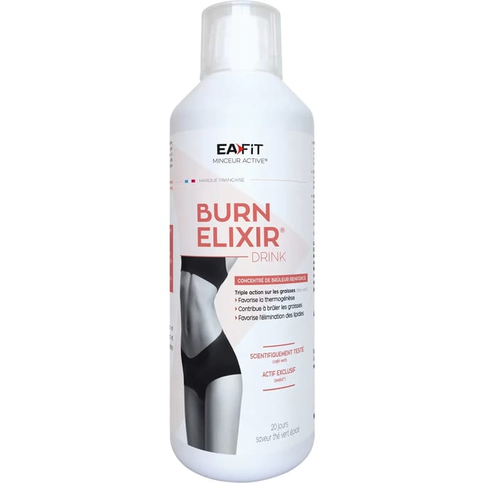 Kruidige groene thee EA Fit Burn Elixir Drink