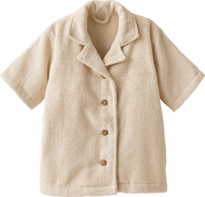 Vertbaudet badjas voor baby's met gerecycled katoenen blouse