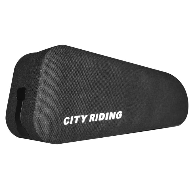 Fiets Driehoekstas Fiets Frame Tas Waterbestendige Fiets Buis Tas 1L black