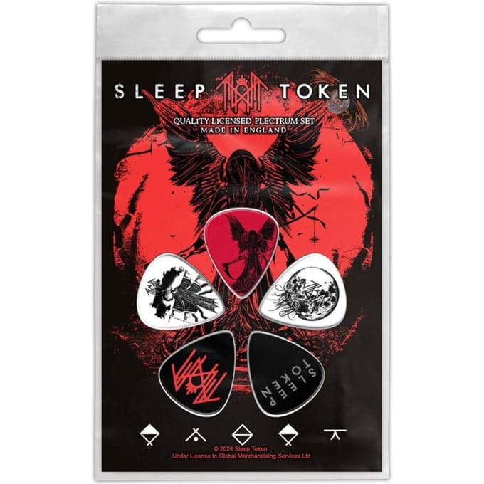 Sleep Token Take Me Back To Eden Unisex Plectrumset - meerkleurig - Standard