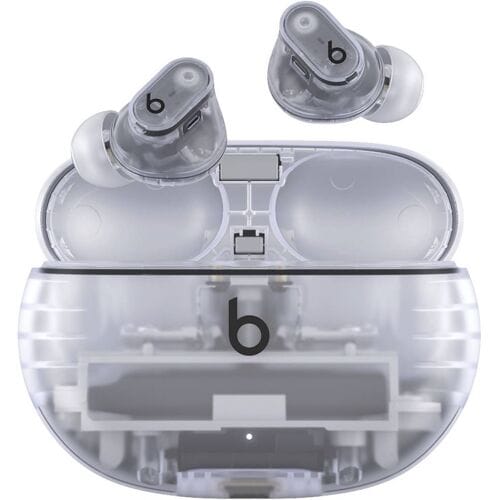 Beats Studio Buds Plus In Ear oordopjes Bluetooth Stereo Transparant Noise Cancelling, Ruisonderdrukking (microfoon) Oplaadbox, Bestand tegen zweet,