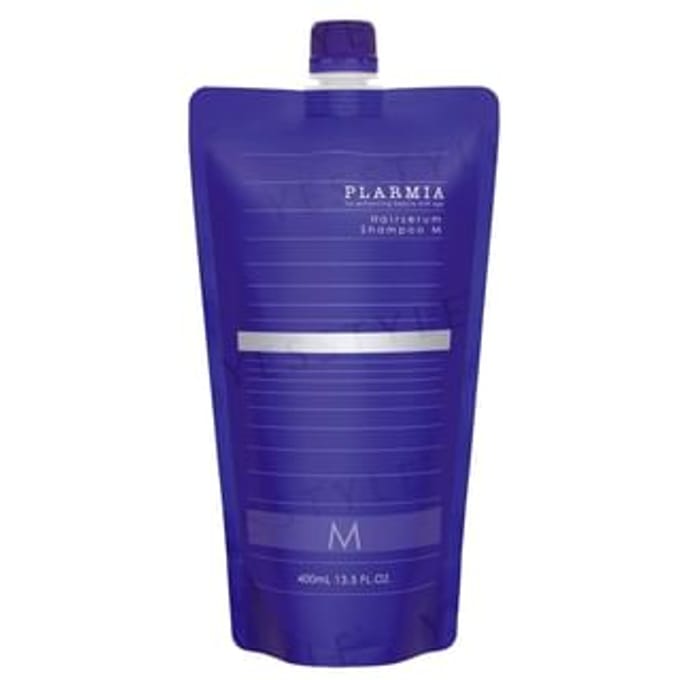 MILBON - Plarmia Hair Serum Shampoo M Refill 400ml
