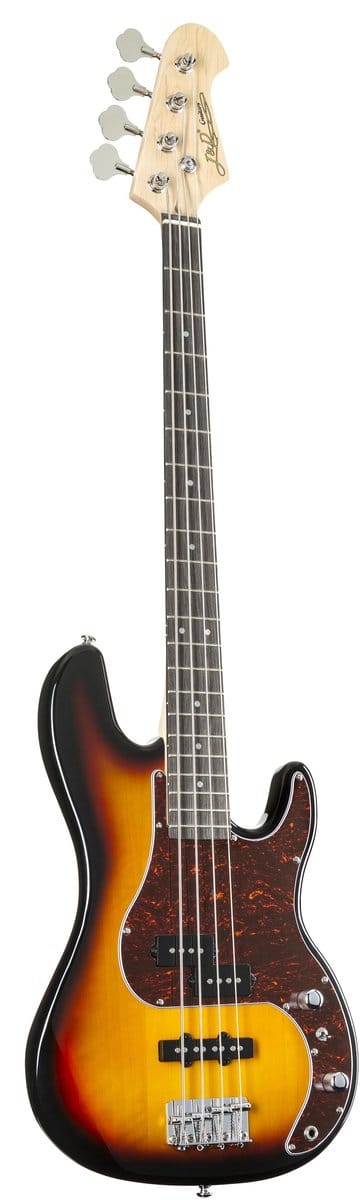 J & D PBJ 3-Tone Sunburst - Elektrische basgitaar