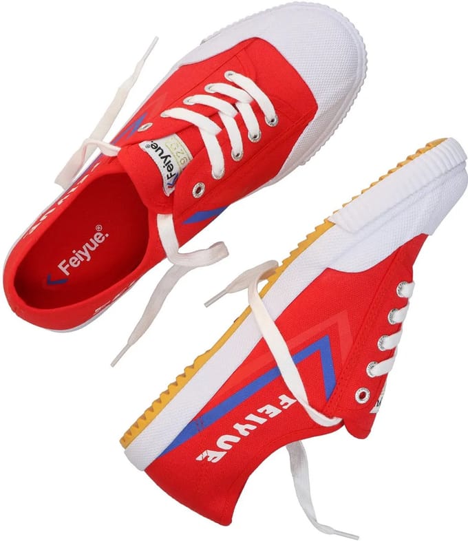 Kinderschoenen Feiyue Jr Canvas Rood - 32