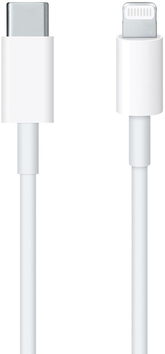 Apple - Lightning Oplaadkabel - USB‑C naar Lightning - 1m - Wit