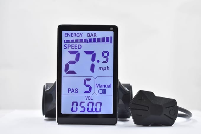 Ouxi M5 Display-Fatbike V8,V20,H9-Lcd-Display snelheid.
