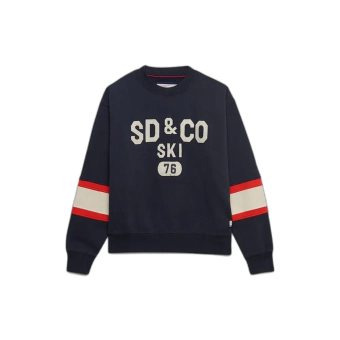 Dames sweatshirt Superdry Preppy
