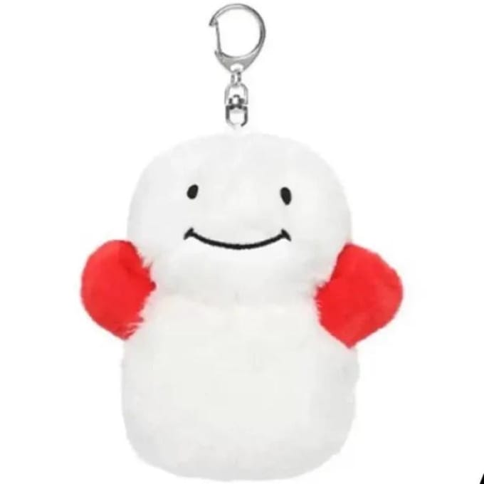 BOYNEXTDOOR - [POP-UP BBNEXDO in Town] OFFICIEEL MD Pluche Sleutelhanger WOONHAK white
