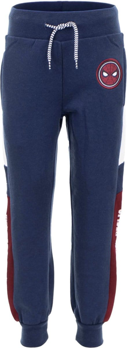 Marvel Spiderman Broek / Joggingbroek / Vrijetijdsbroek - Navy - Maat 98
