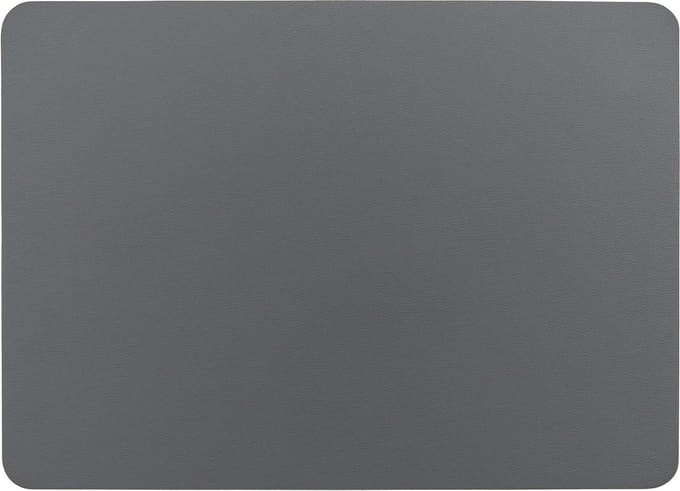 ASA Selection | Placemat | Leather Optic Fine | Rechthoekig | PVC - Lederoptiek | Antraciet | 46x33CM