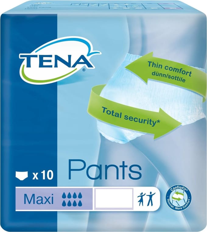 TENA Pants Maxi XL - 10 incontinentieslips