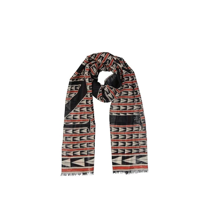 Geometrische Print Sjaal