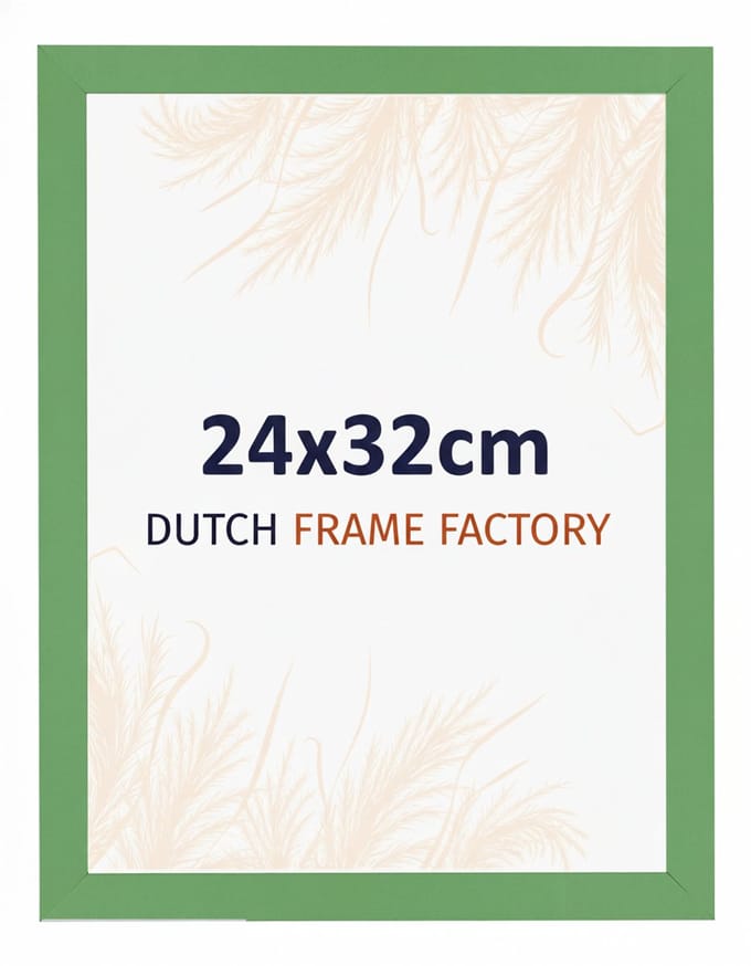 Fotolijst 24x32 cm - MDF - Groen - Benno