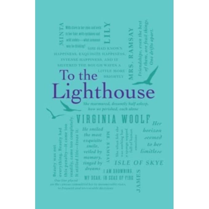 To The Lighthouse - Word Cloud Classics - Virginia Woolf