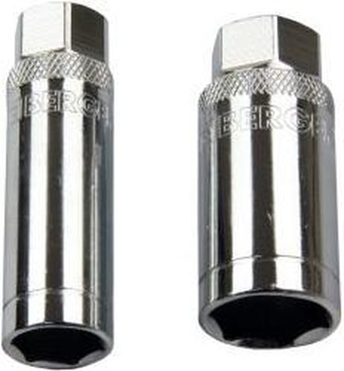 Bougiedop 3/8" magnetisch 16 en 21 mm