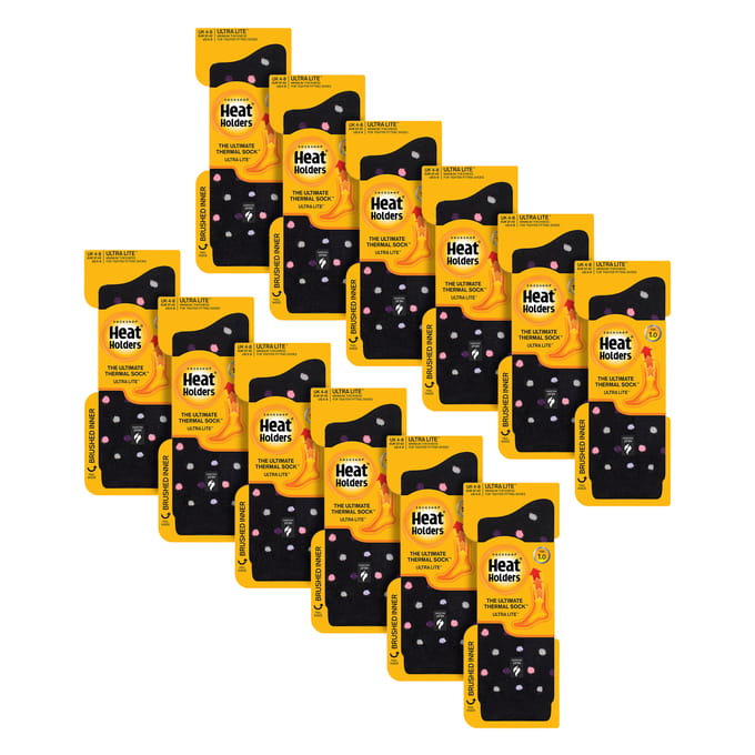 12 Pairs Dames Ultra Lichte Zachte Thermosokken
