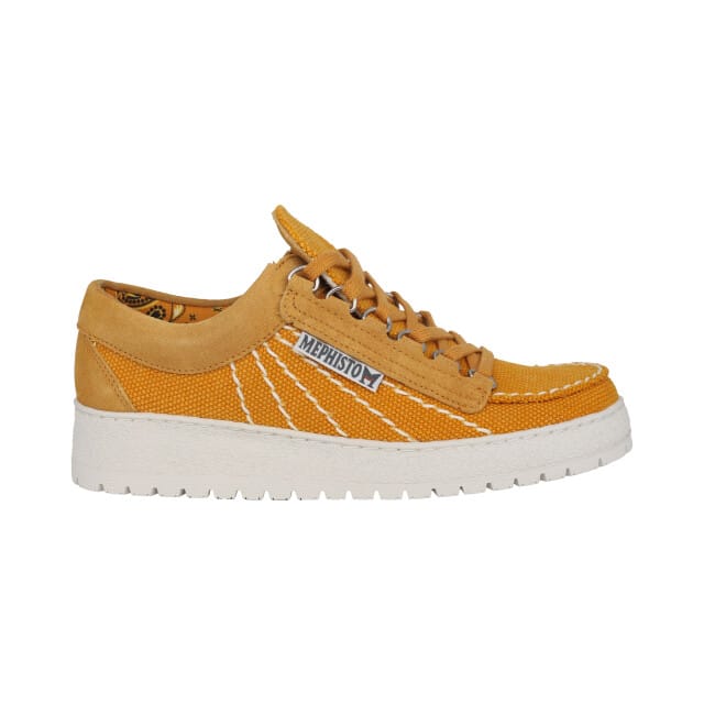 Mephisto Rainbow Sun - heren veterschoen - Geel - maat 44 (EU) 9.5 (UK)