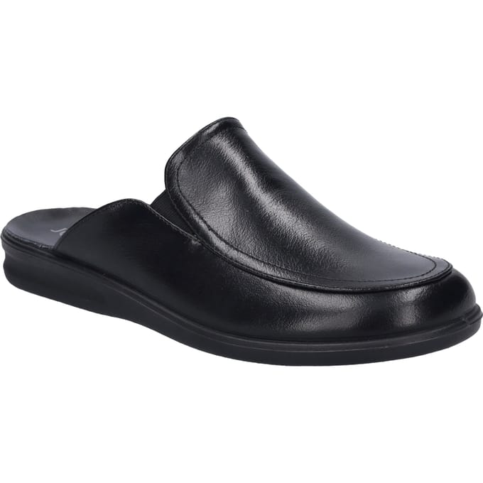 Josef Seibel -Heren - zwart - pantoffels & slippers - maat 48