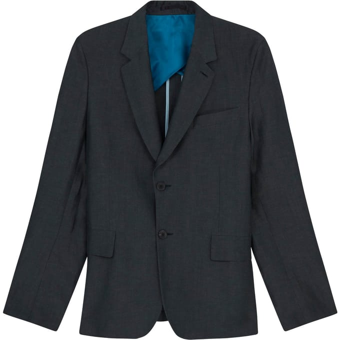 Paul Smith Mens 2 Button Jacket Petrol Green Größe: 52 | Blazer Outlet | Herren | Grün