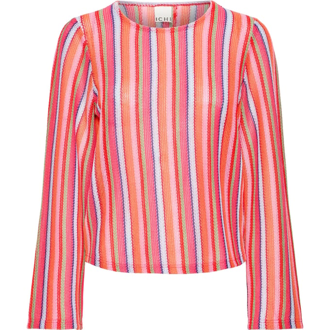Dames-T-shirt met lange mouwen Ichi Libella