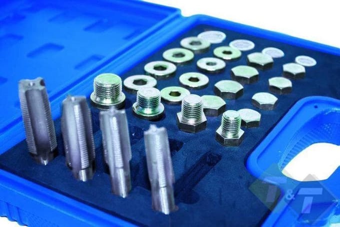 Carterplug reparatie set, 64 delig